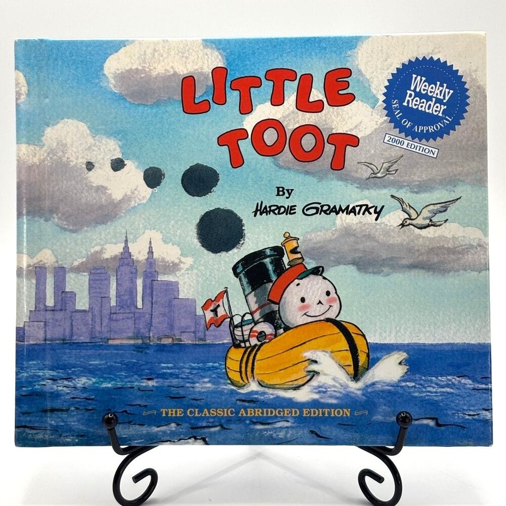 Vintage 2000 Little Toot Book by Hardie Gramatky, Reprint of 1939 Classic, HC